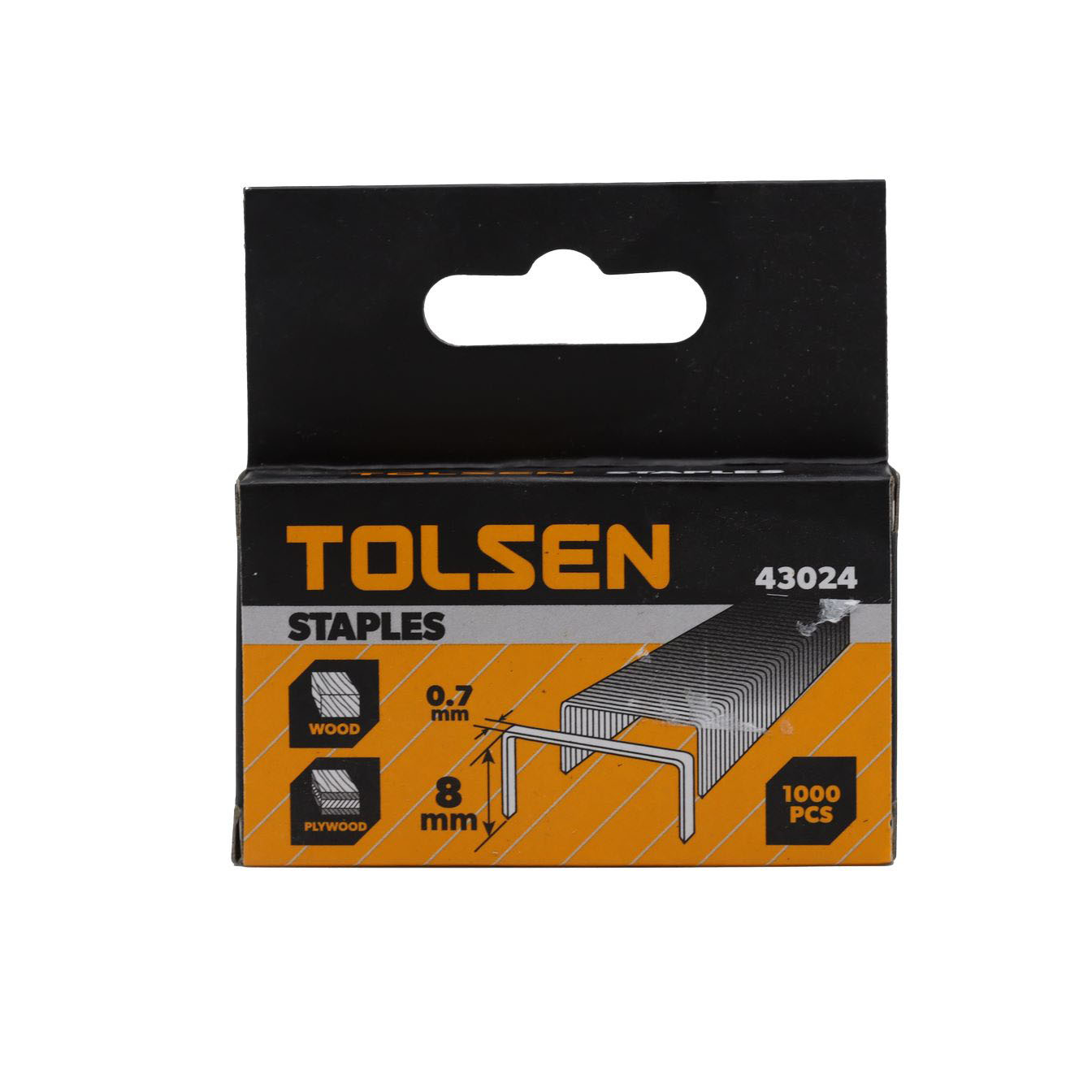 Buy STAPLER PIN 0.7X8MM - TOLSEN Online | Hardware Tools | Qetaat.com